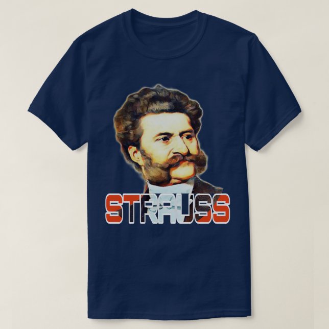 strauss johann strauss  T-Shirt (Design Front)