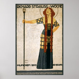Strauss Salome Opera Poster