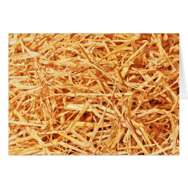 Straw, Abstract Design (Front Horizontal)