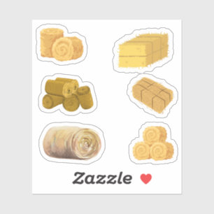 Straw Bale Sticker