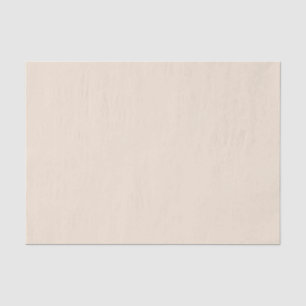 Straw Beige Solid Colour Tissue Paper