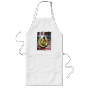 STRAW BONNET LONG APRON