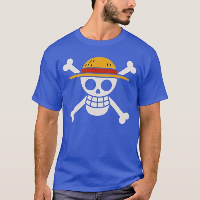 Straw Hat Jolly Roger boy T-Shirt (Front)