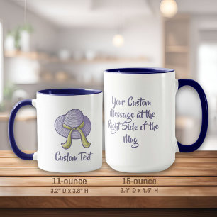 Straw Hat Lilac Mug