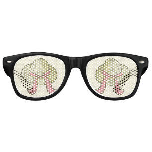 Straw Hat Yellow Retro Sunglasses