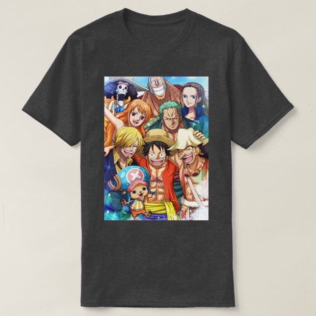 Straw Hats One Piece 1 T-Shirt (Design Front)