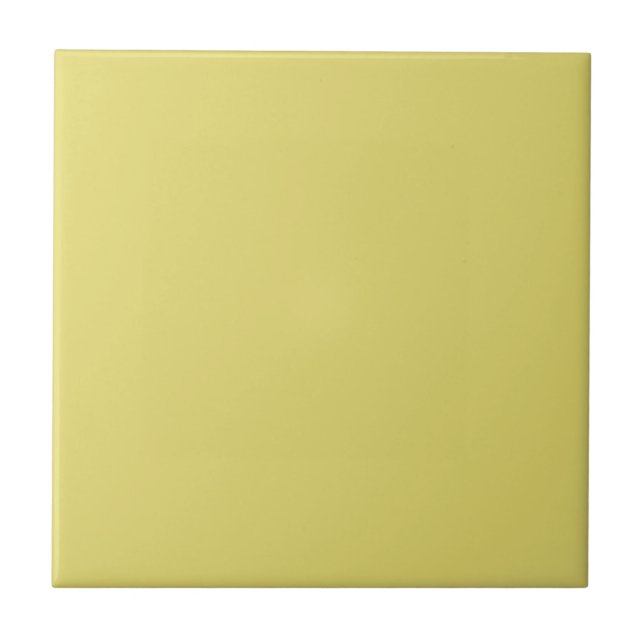 Straw Solid Colour Ceramic Tile (Front)