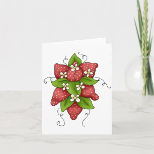Strawberries and Blossoms Note Cards