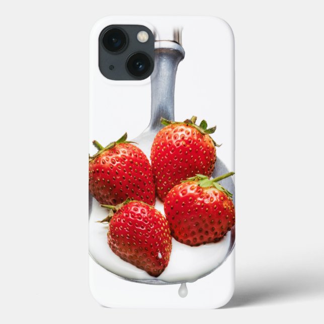Strawberries and Cream Case-Mate iPhone Case (Back)