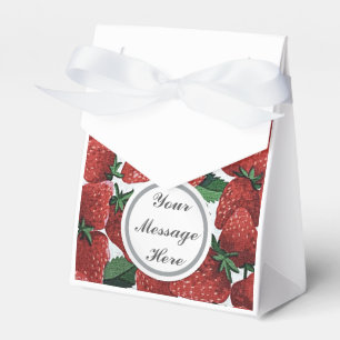 Strawberries and Cream Favour Box