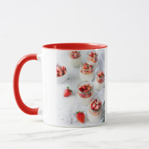 strawberries and cream mug
