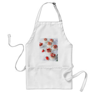strawberries and cream standard apron