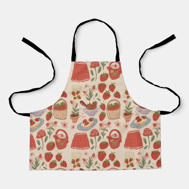 Strawberries  apron (Front)