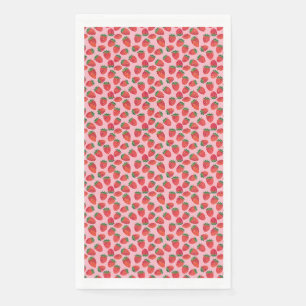 Strawberries Are The Smiles Of Summer Napkin