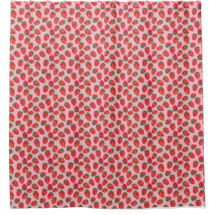 Strawberries Are The Smiles Of Summer Shower Curtain