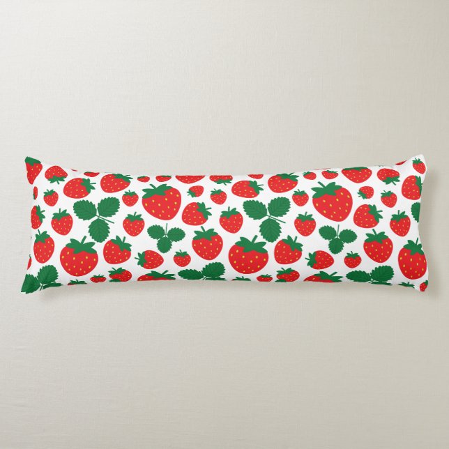 Strawberries Body Cushion (Front)