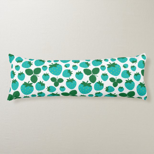 Strawberries Body Pillow (Front)
