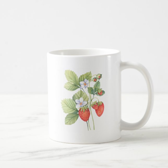 Strawberries Coffee Mug (Right)
