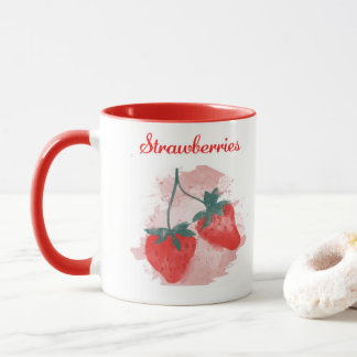 Strawberries Coffee Mug - Choose Your Fruit