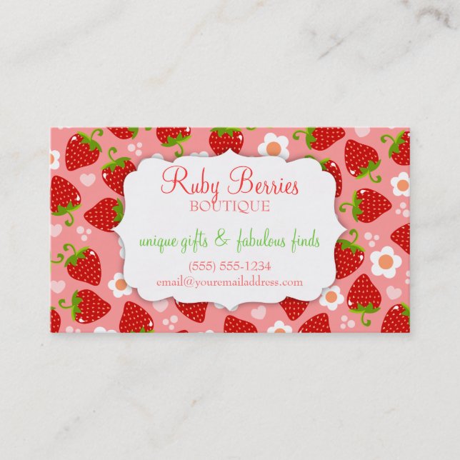 Strawberries Coupon (Front)