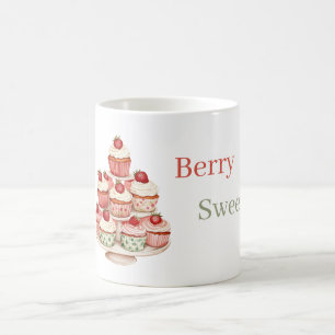Strawberries Cream Cupcakes Coffee Mug