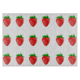 Strawberries Cutting Board