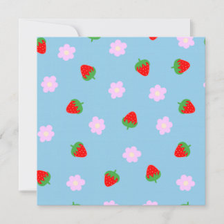 Strawberries & Flowers