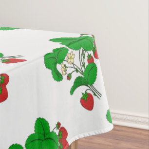 Strawberries for Breakfast Tablecloth
