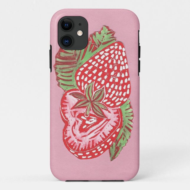 Strawberries iPhone 5/5s Case (Back)