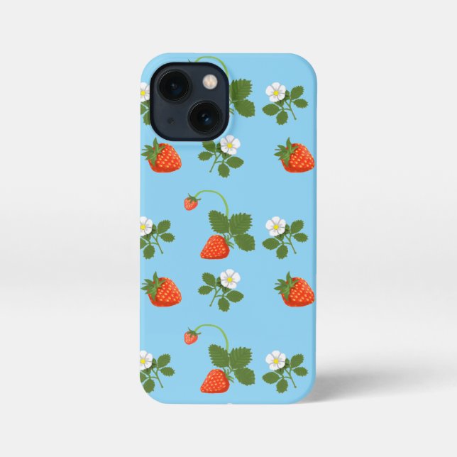 Strawberries iPhone Case (Back)