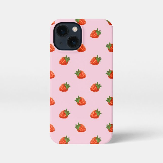 Strawberries iPhone Case (Back)
