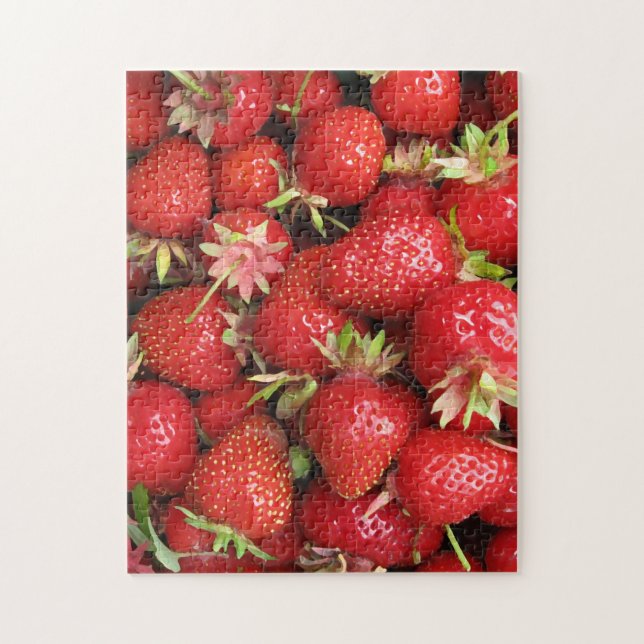 Strawberries Jigsaw Puzzle (Vertical)