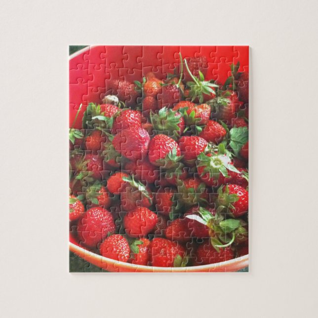Strawberries Jigsaw Puzzle (Vertical)