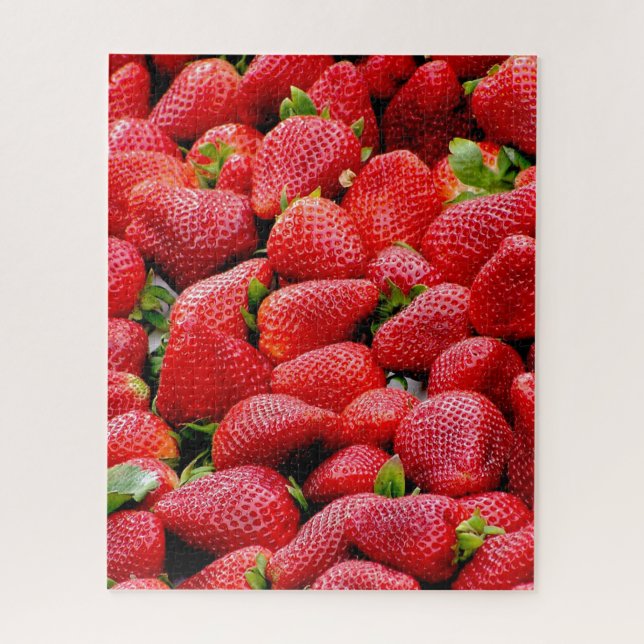 Strawberries Jigsaw Puzzle (Vertical)
