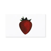 strawberries loyalty punch card