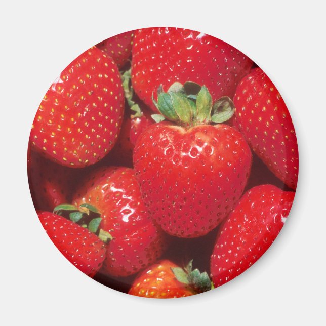 Strawberries Magnet (Front)