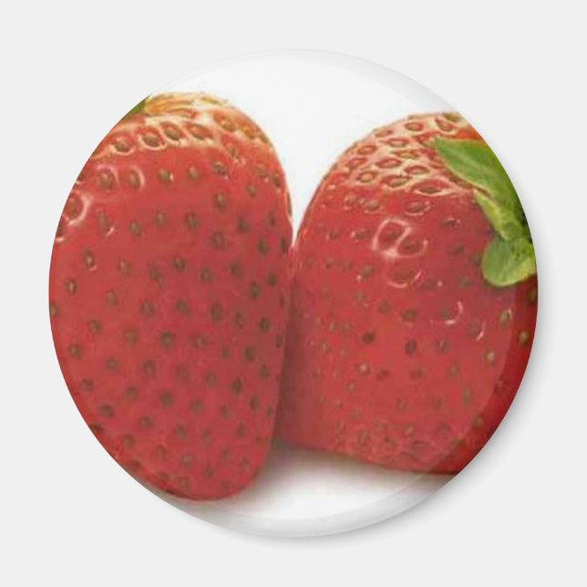 Strawberries Magnet (Front)