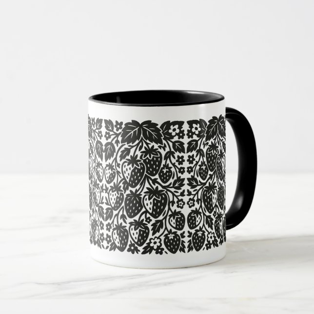 Strawberries Mug (Front Right)