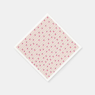 strawberries napkin