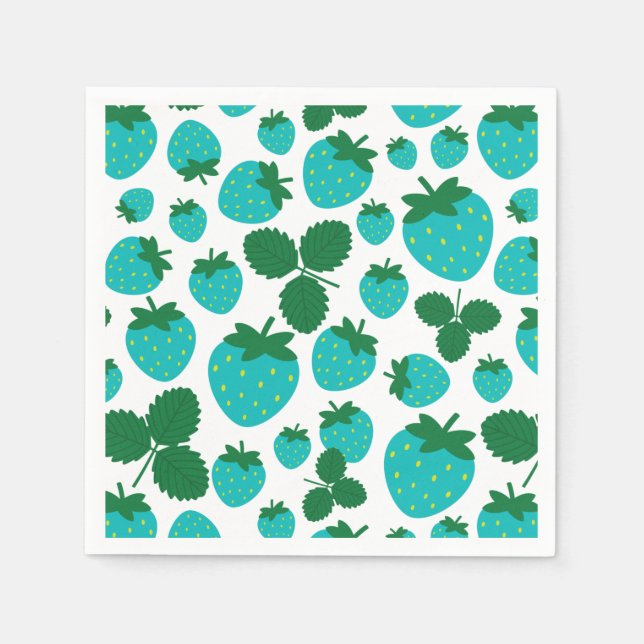 Strawberries Napkins (Front)