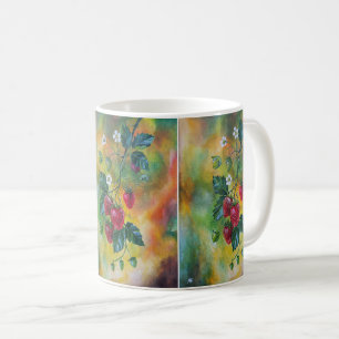 Strawberries on a Summer Vine by Alfred Fox Coffee Mug