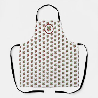 Strawberries patter women apron