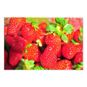 Strawberries Photo Print
