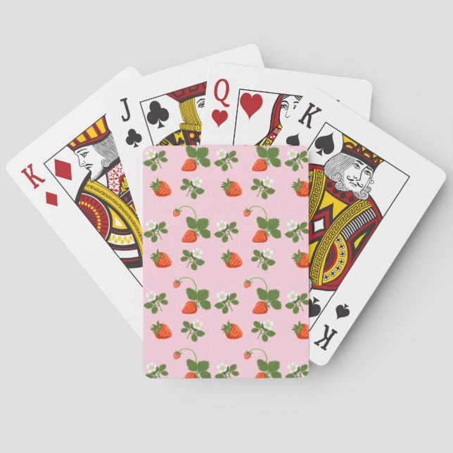 Strawberries Playing Cards (Back)