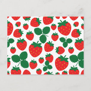 Strawberries Postcard