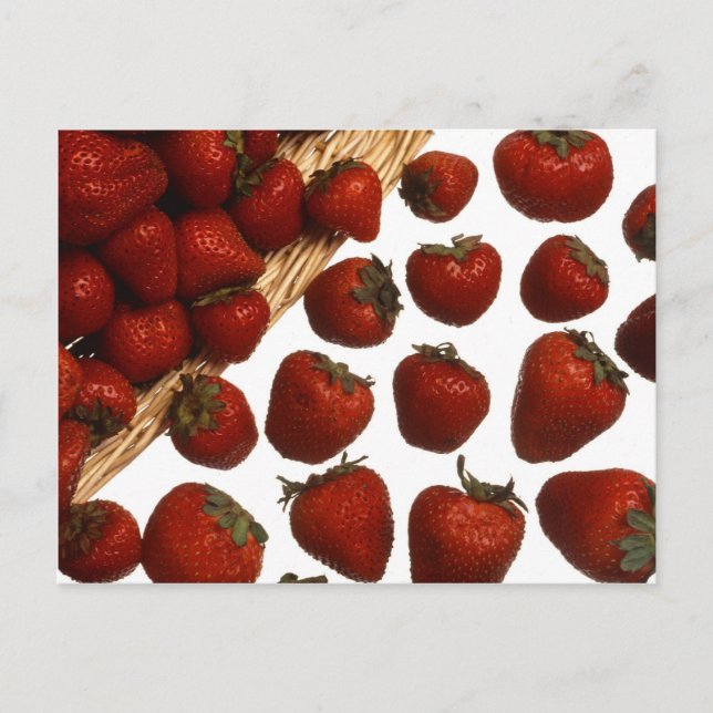 Strawberries Postcard (Front)