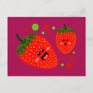 Strawberries Postcard