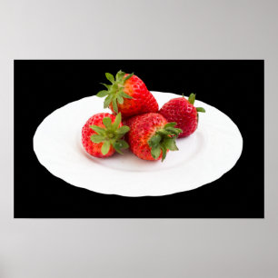 Strawberries Poster