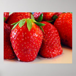 Strawberries Poster