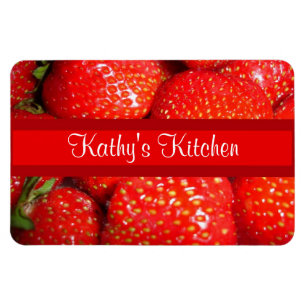 Strawberries Premium Magnet
